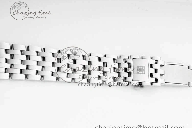 0503 Casual De Ville SS DIWF 1:1 Best Edition White Dial RG Markers on SS Bracelet MIYOTA 7847